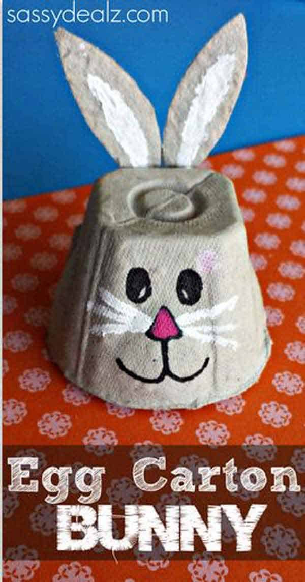 Easter Bunny Crafts For Toddlers
 24 Cute and Easy Easter Crafts for Kids Homesthetics