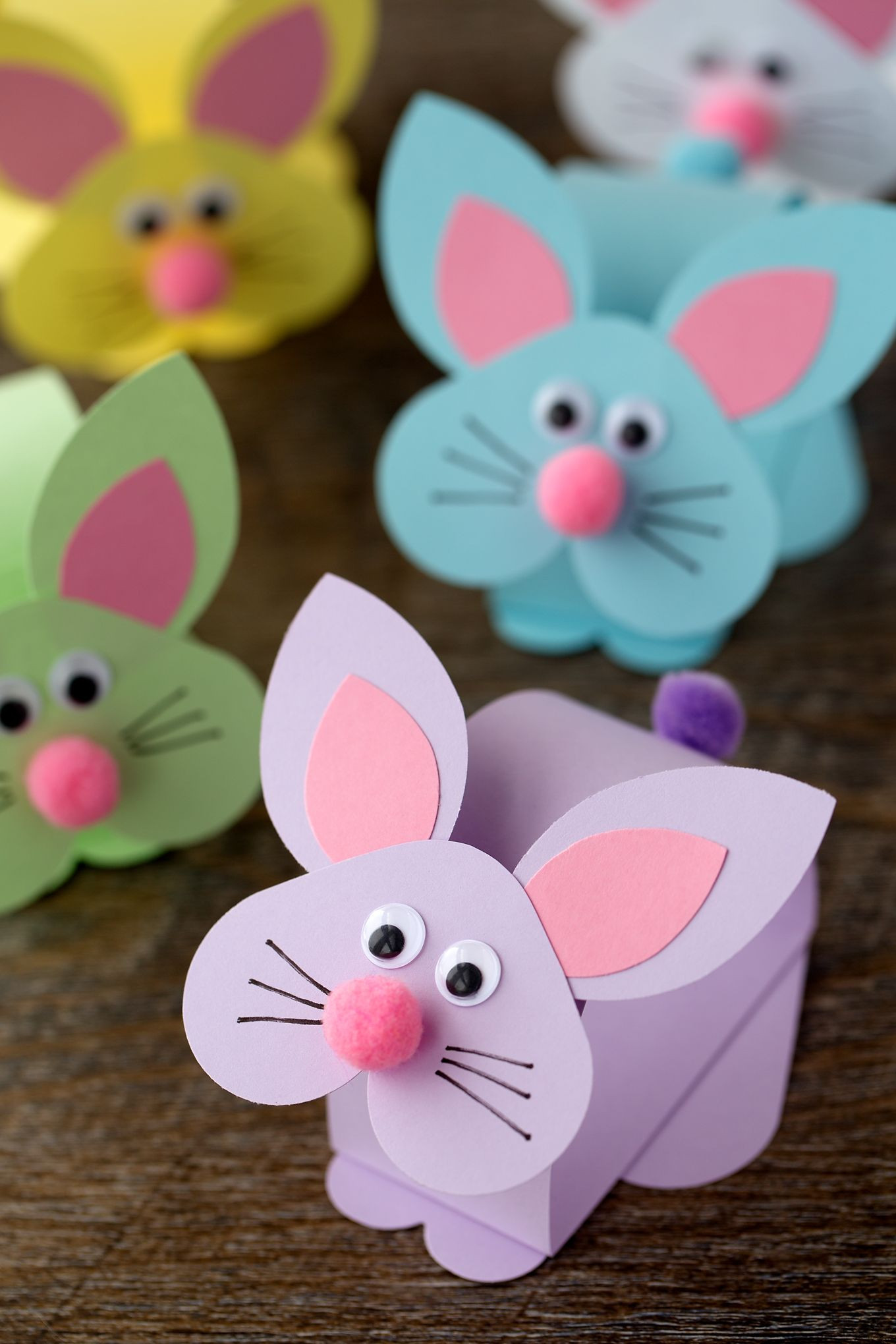 Easter Bunny Crafts For Toddlers
 Paper Bobble Head Bunny Craft for Kids