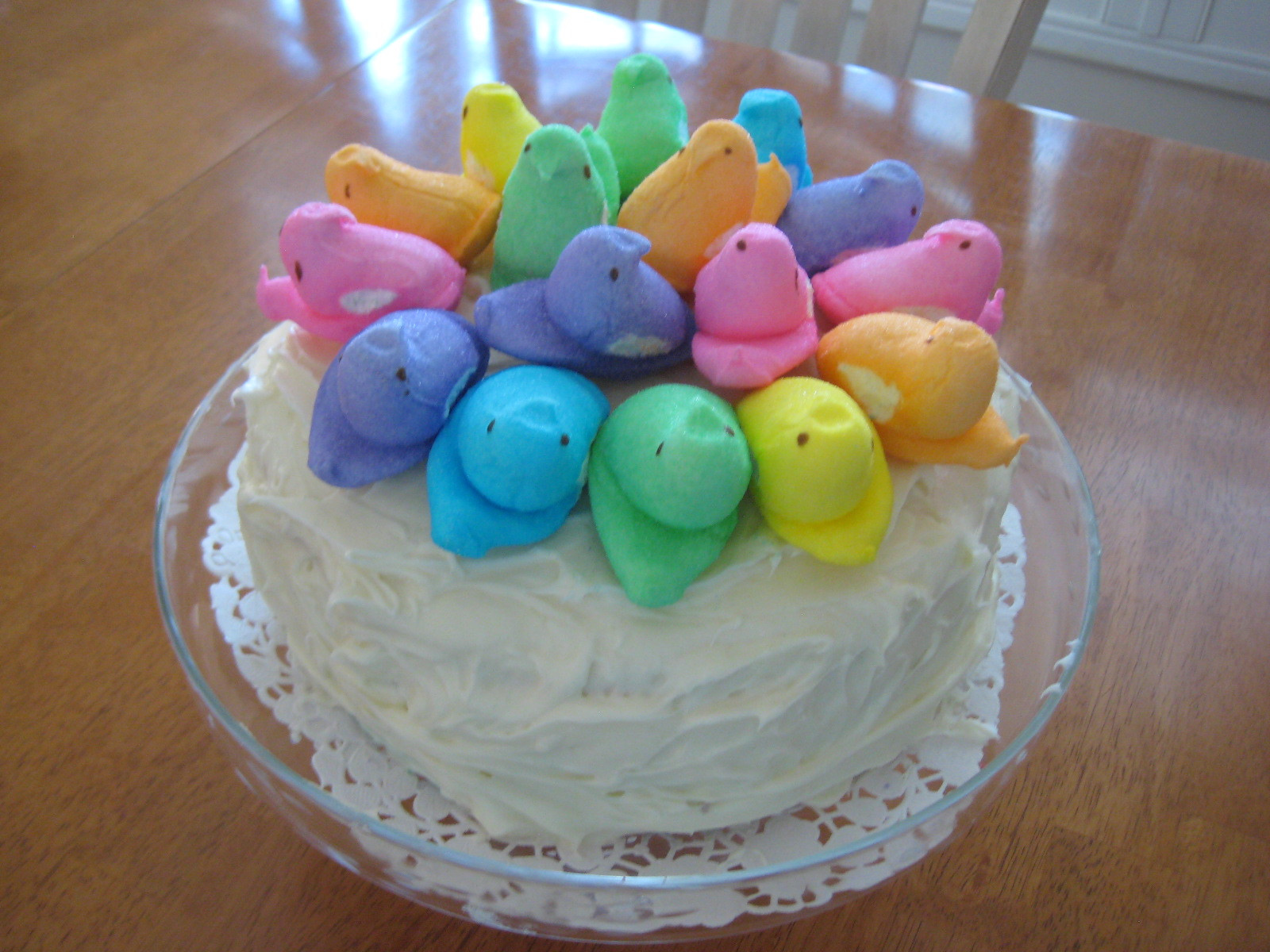 Easter Cake Decorating Ideas
 Creative Party Ideas by Cheryl Peeps Easter Cake Idea