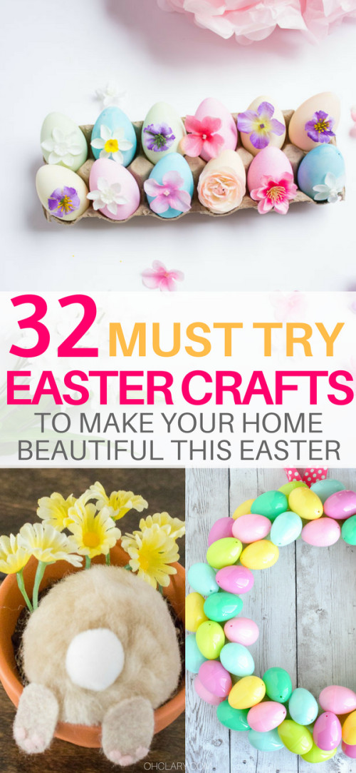 Easter Crafts To Make And Sell
 32 Easter Crafts for Adults & Seniors to Bring Easter