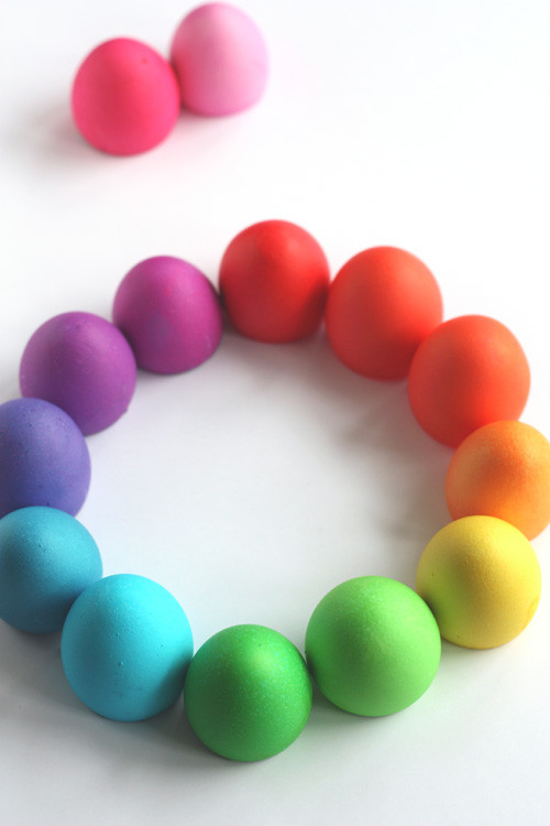 Easter Egg Dye Food Coloring Chart
 not martha — Easter Egg Food Color Palette