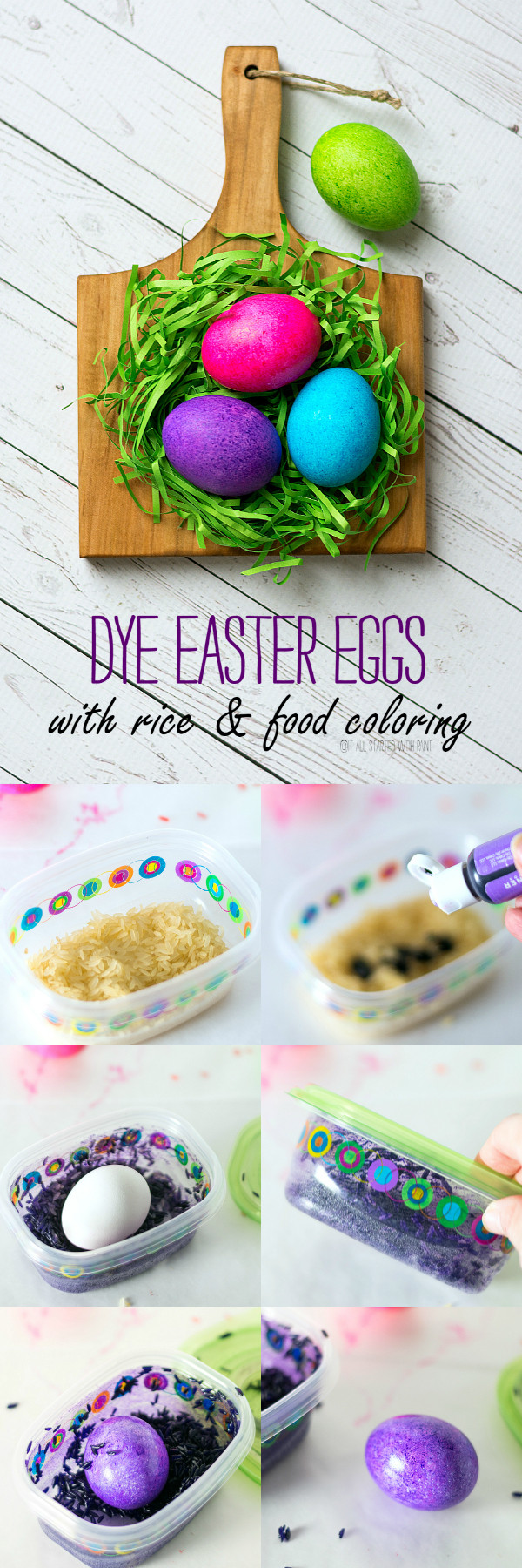 Easter Egg Dye Food Coloring Chart
 Dye Easter Eggs With Rice & Food Coloring It All Started
