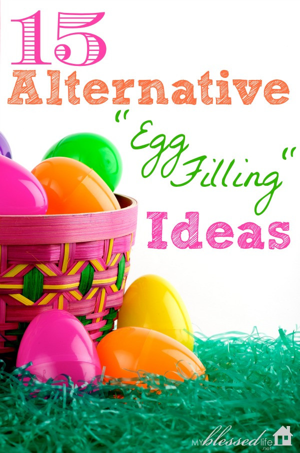 Easter Egg Hunt Ideas For Kids
 15 Alternative Egg Filling Ideas