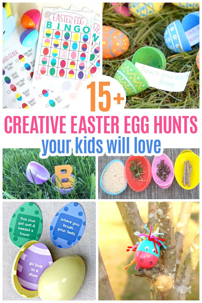 Easter Egg Hunt Ideas For Kids
 15 Creative Easter Egg Hunts Your Kids Will Love