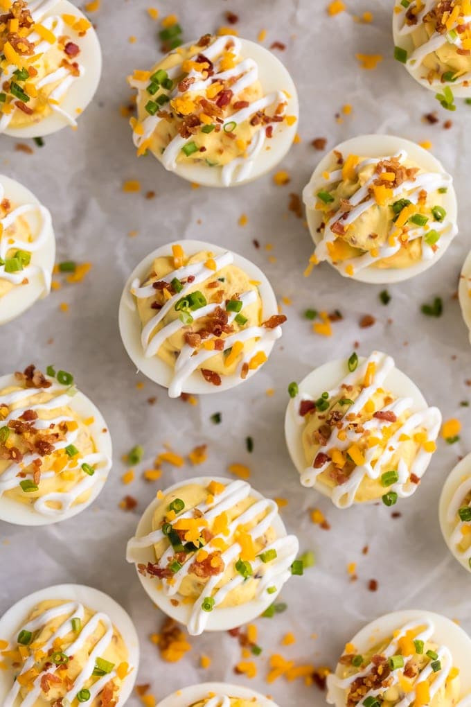 Easter Egg Recipe
 Best Deviled Eggs Recipe with Bacon The Cookie Rookie