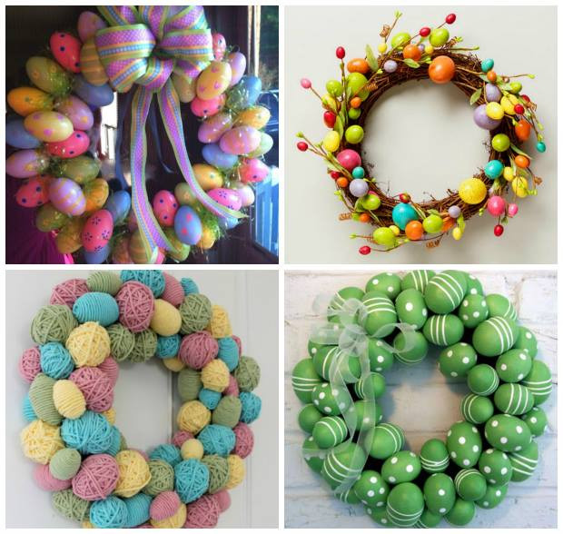 Easter Egg Wreath Diy
 DIY Easter Egg Wreath Find Fun Art Projects to Do at