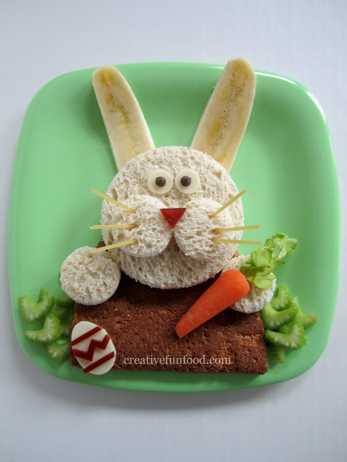 Easter Food
 Creative Food Easter Bunny Lunch and over 20 Creative