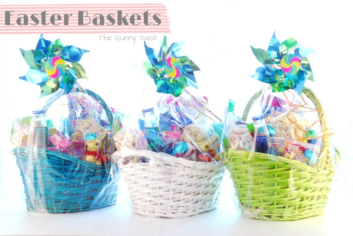 Easter Gift Basket Ideas
 Kid s Easter Basket Ideas The Gunny Sack