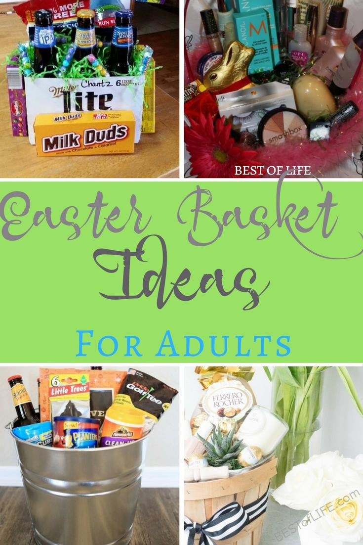 Easter Gift Baskets For Adults
 Easter Basket Ideas for Adults
