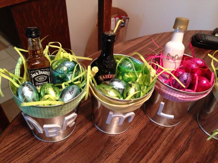 Easter Gift Baskets For Adults
 Adult Easter Baskets Favorite booze shot glass and