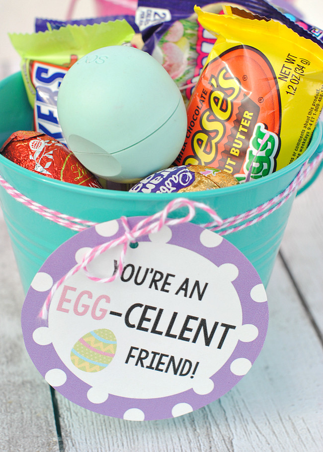 Easter Gifts For Friends
 Egg Cellent Easter Gift Idea Crazy Little Projects