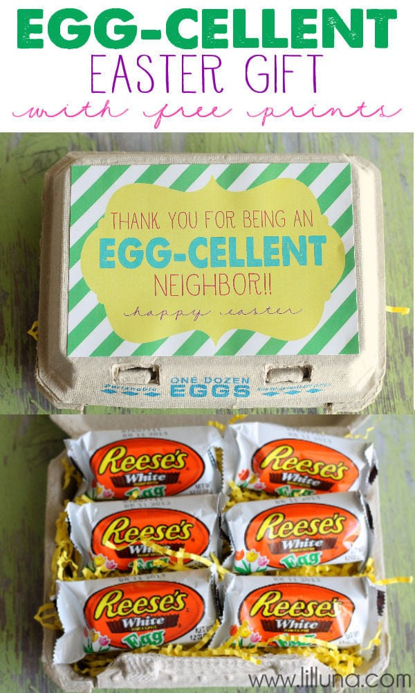 Easter Gifts For Friends
 Egg Cellent Easter Gift Idea