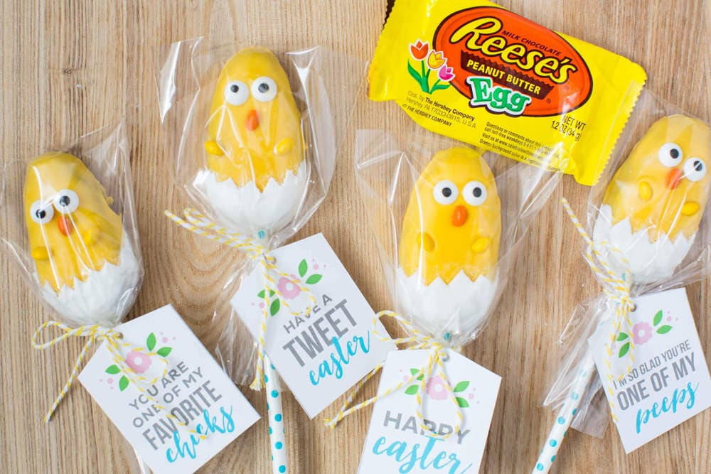 Easter Goodies Ideas
 Easter Chick Treats with Free Printable I Heart Nap Time