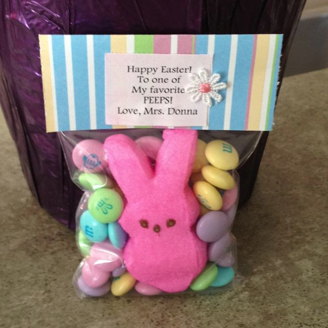 Easter Goodies Ideas
 Little Easter goo bag for school friends