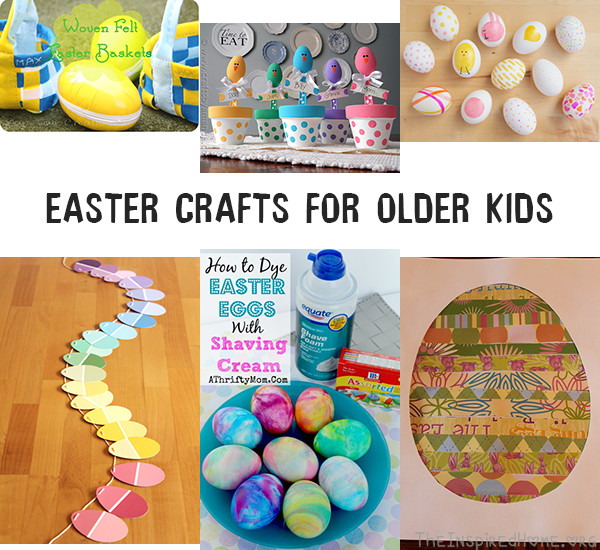 Easter Ideas For Older Kids
 World Wide Wednesday 18 Easter Crafts for Kids The