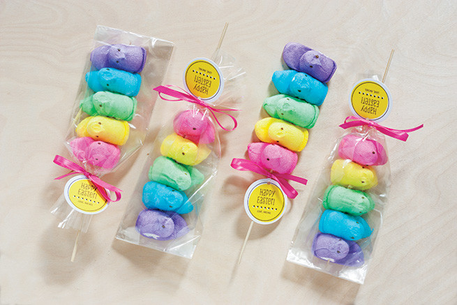 Easter Party Favors
 Picture Easter peep favors