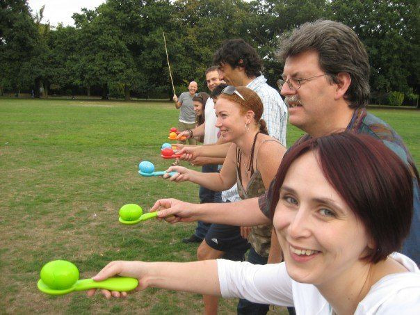 Easter Party Ideas For Adults
 Egg in Spoon Race