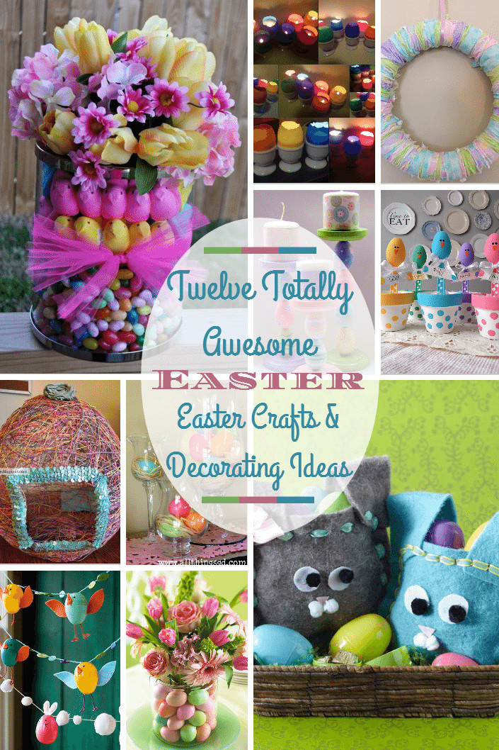 Easter Pics Ideas
 Twelve Easter Crafts Decorating Ideas and DIY Fun