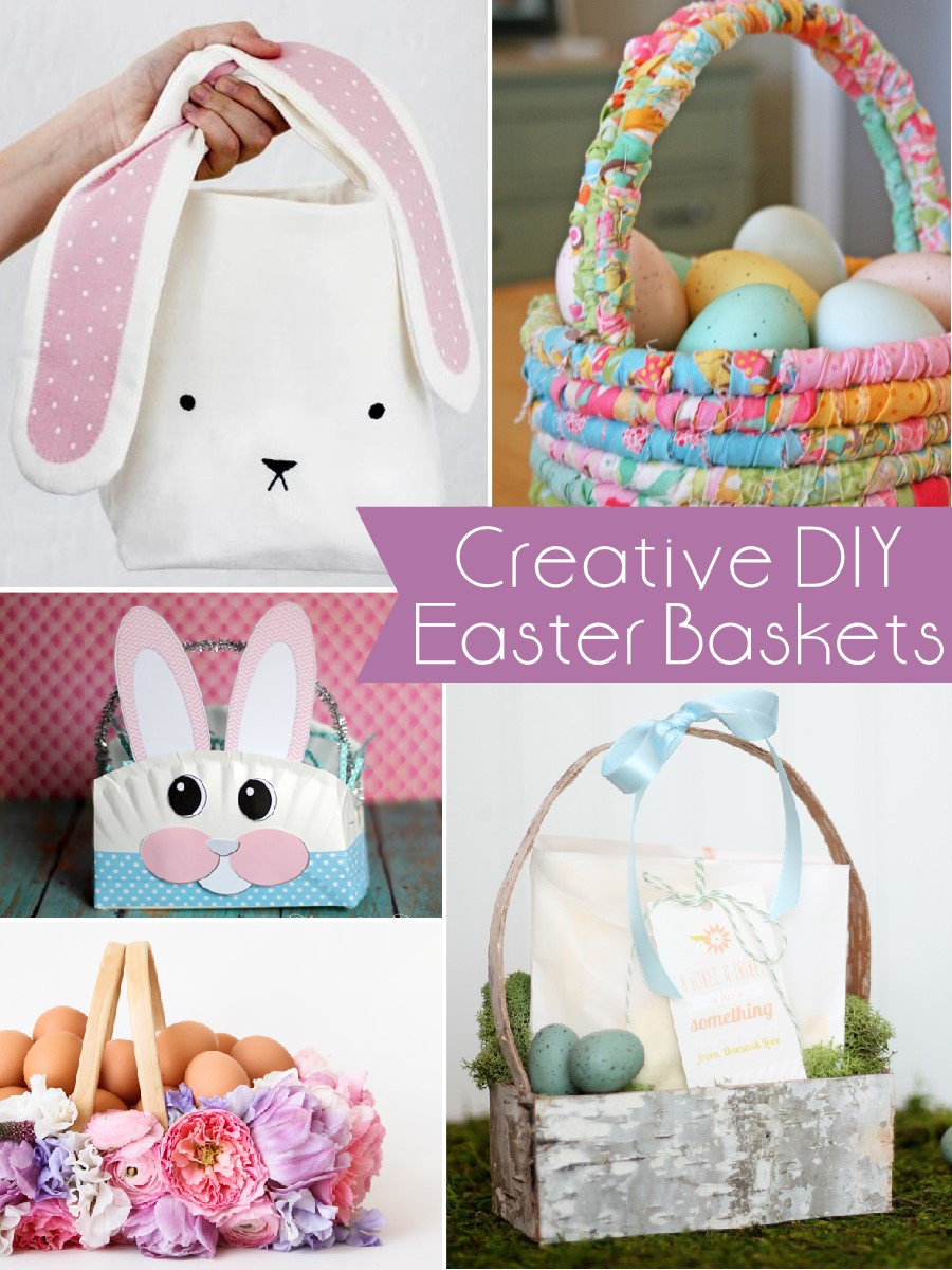 Easter Pics Ideas
 Creative DIY Easter Basket Ideas The Scrap Shoppe