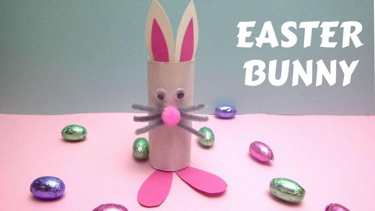 Easter Toilet Paper Roll Crafts
 Easter Crafts – Toilet Paper Roll Easter Bunny – Toilet