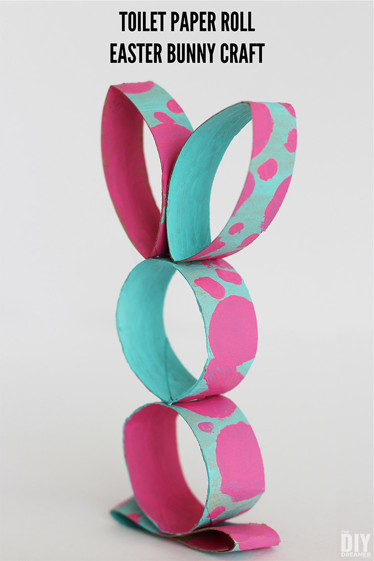 Easter Toilet Paper Roll Crafts
 Toilet Paper Roll Easter Bunny Craft