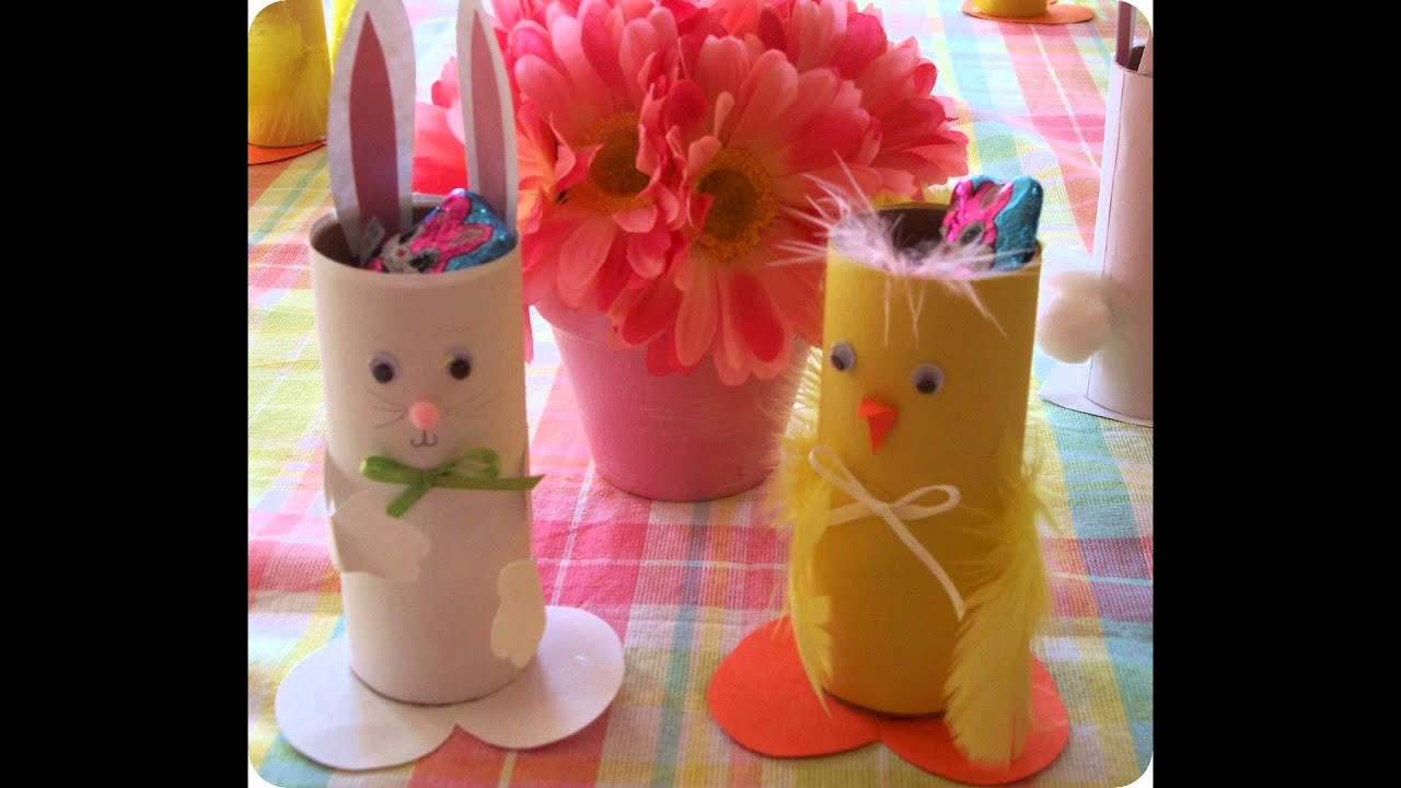 Easter Toilet Paper Roll Crafts
 DIY Toilet Paper Roll Craft Ideas for Easter