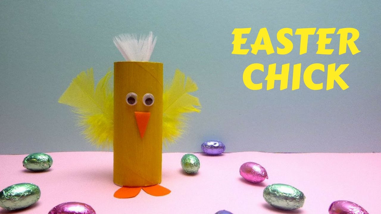 Easter Toilet Paper Roll Crafts
 Easter Crafts Toilet Paper Roll Easter Chick Toilet