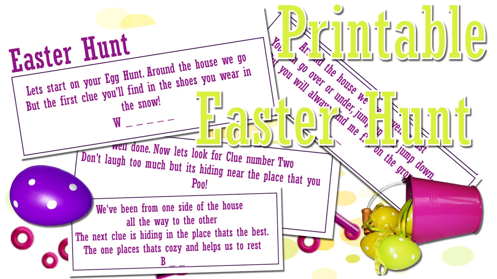 Easter Treasure Hunt Ideas
 This is me Sarah mum of 3 Fun Easter Egg Hunt Print out