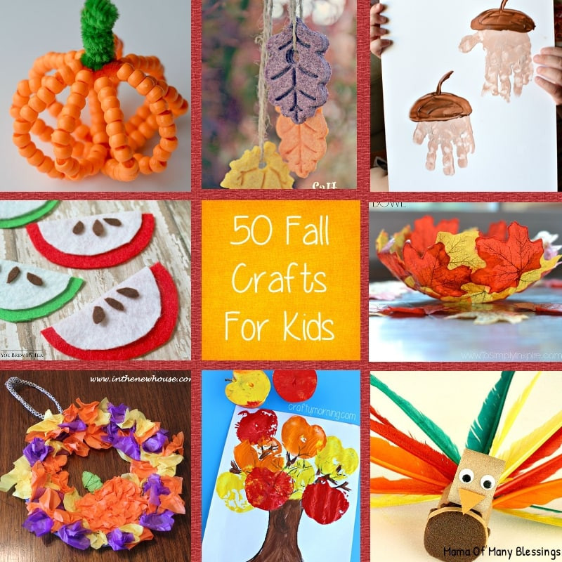 Easy Fall Crafts For Kindergarteners
 kids craft ideas for fall that are awesome quick and easy