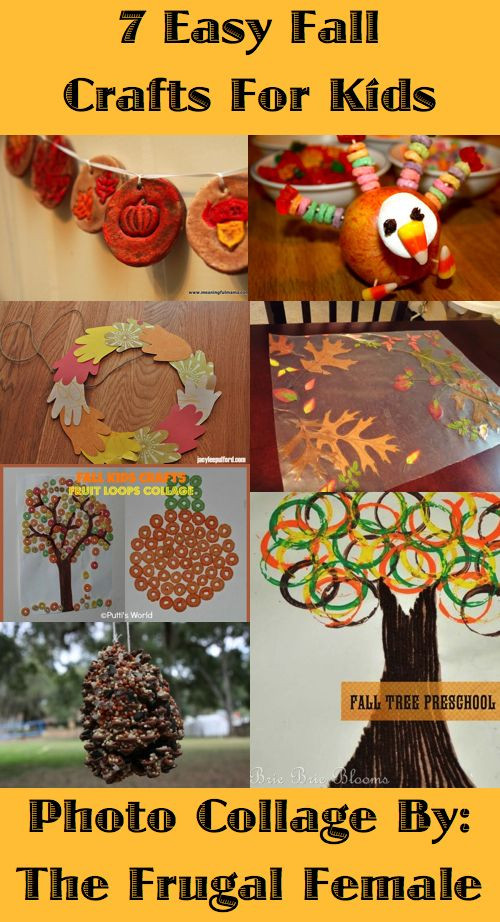 Easy Fall Crafts For Kindergarteners
 7 Easy Fall Crafts For Kids For college students you mean