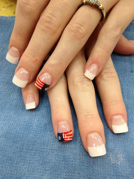 Easy Fourth Of July Nails Design
 15 Simple Fourth July Nail Art Designs Ideas