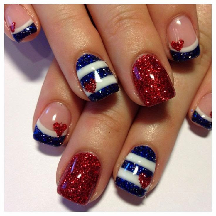 Easy Fourth Of July Nails Design
 Nail Designs Fourth of July Nail Designs