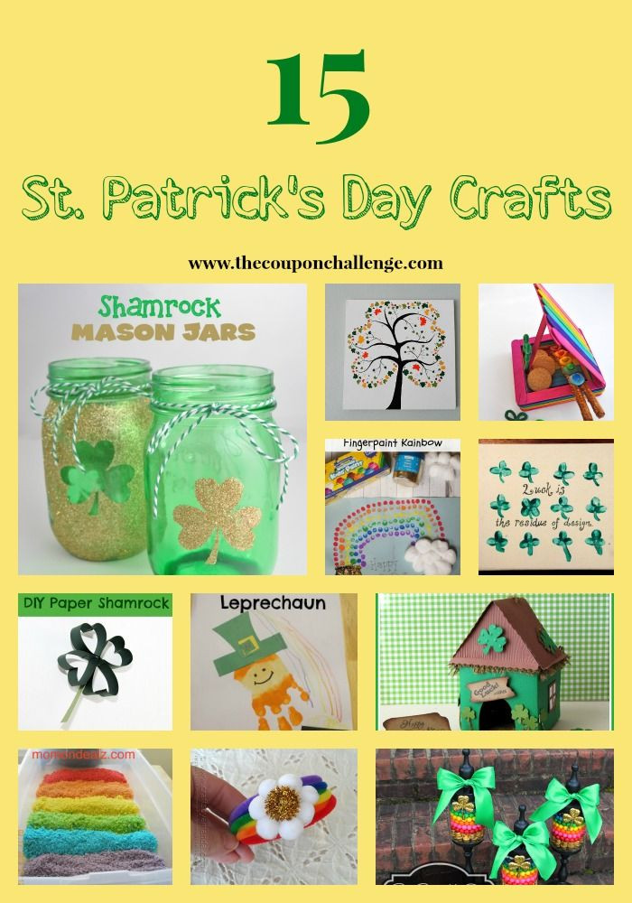 Easy St. Patrick's Day Crafts
 St Patrick s Day Crafts I Easy St Patrick s Day Crafts