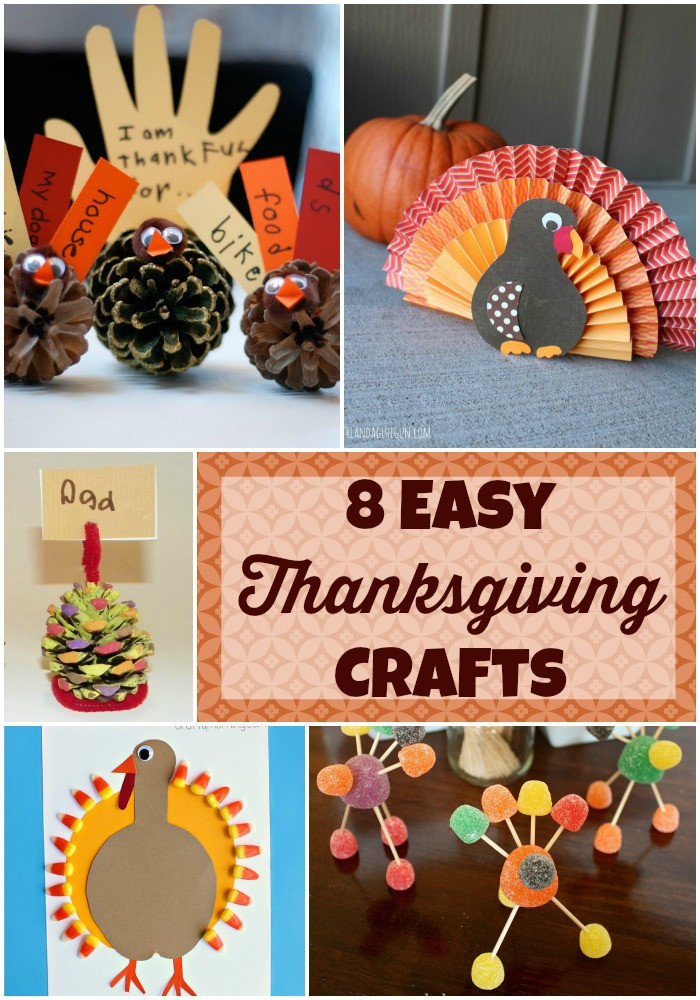 Easy Thanksgiving Crafts
 Eight Easy Thanksgiving Crafts