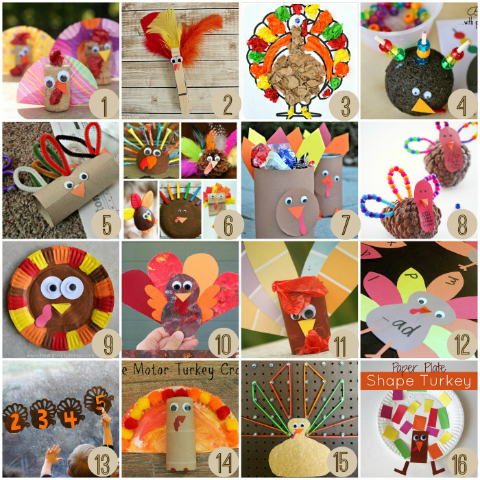Easy Thanksgiving Crafts
 Thanksgiving Crafts For Kids – Crayon Box Chronicles