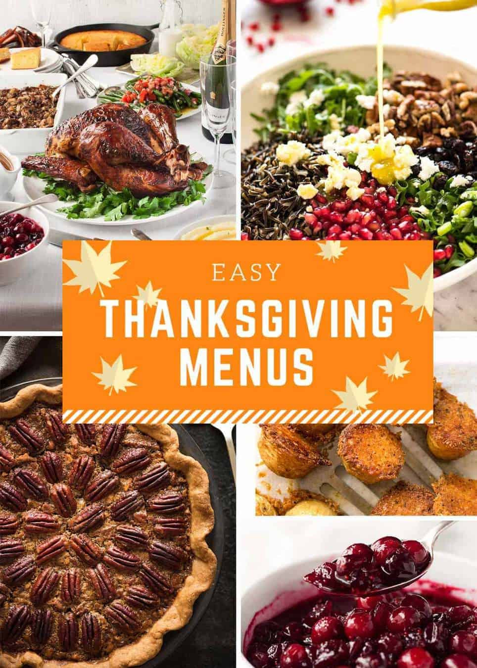 Easy Thanksgiving Food
 Easy Thanksgiving Menus