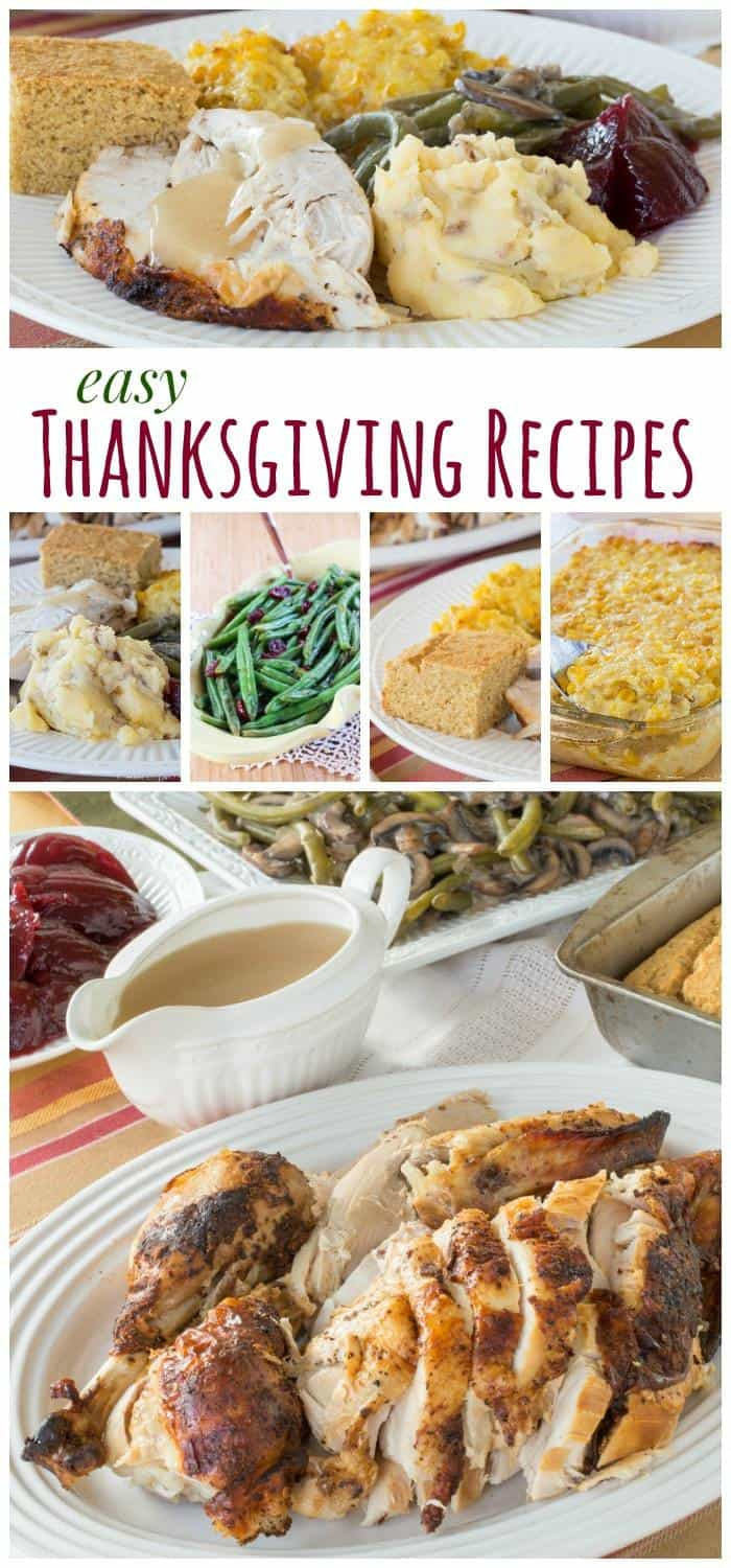 Easy Thanksgiving Food
 Easy Thanksgiving Recipes Cupcakes & Kale Chips