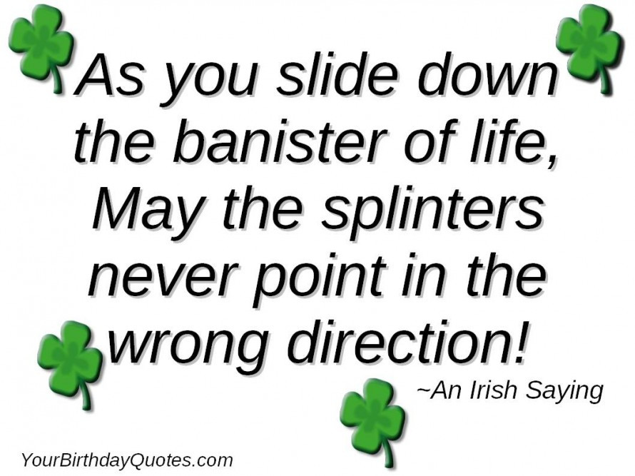 Everyone's Irish On St Patrick Day Quote
 Irish Quotes About Life QuotesGram