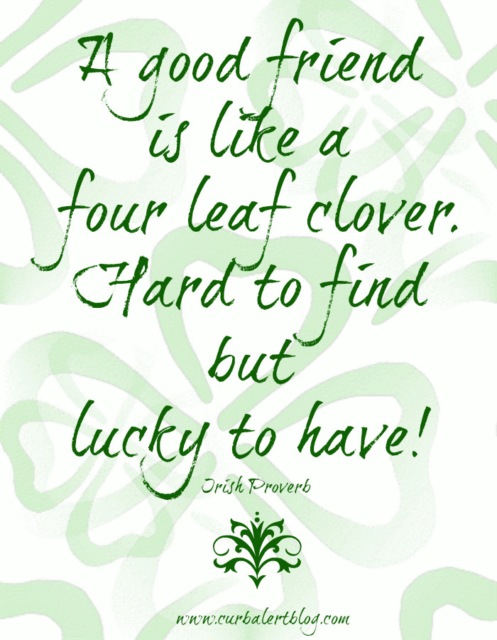 Everyone's Irish On St Patrick Day Quote
 St Patrick s Day Curb Alert