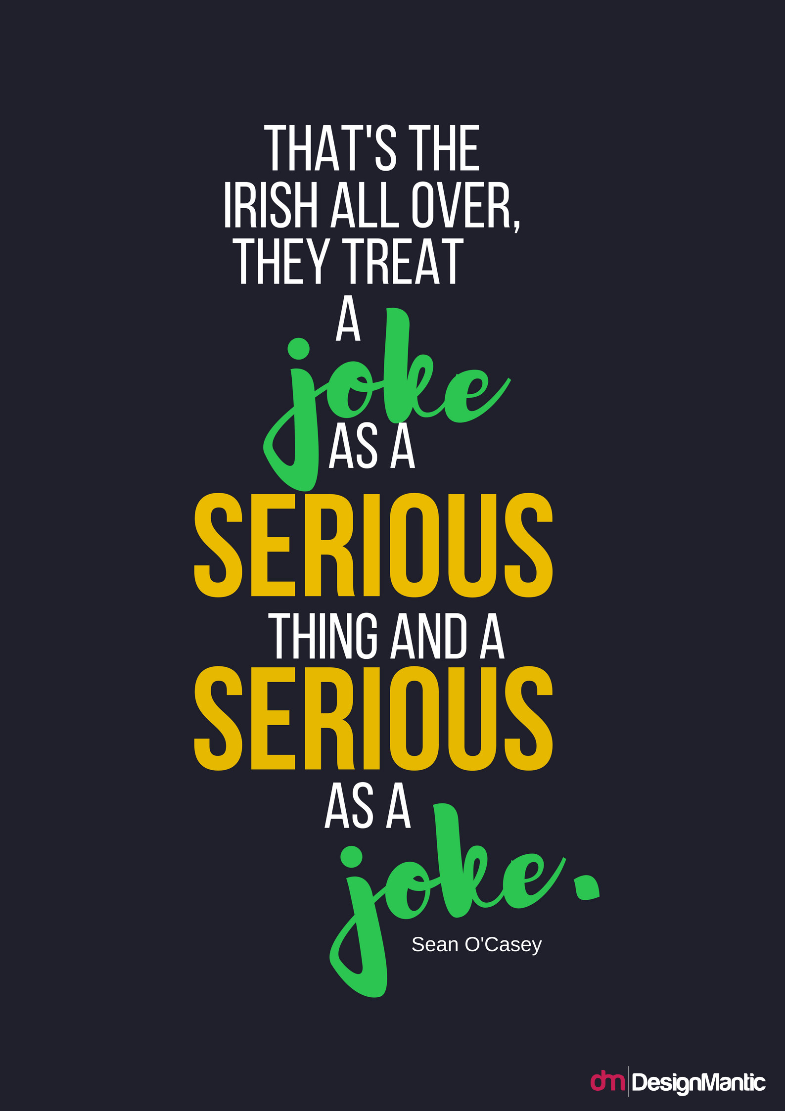 Everyone's Irish On St Patrick Day Quote
 12 Quotes for St Patrick’s Day