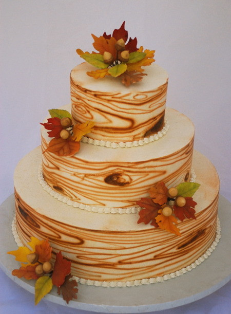 Fall Cakes Ideas
 24 Great Ideas for Fall Wedding Cake Decoration Style