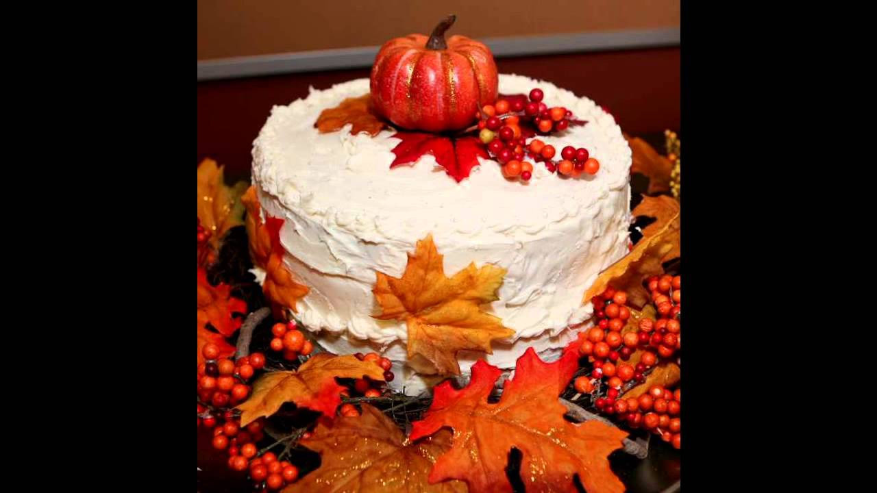 Fall Cakes Ideas
 Beautiful Fall birthday cake decorating ideas