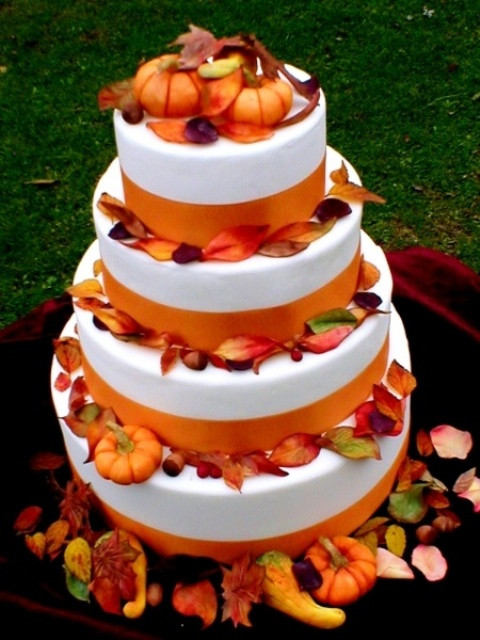 Fall Cakes Ideas
 22 Fun Pumpkin Wedding Cake Ideas For Fall Weddingomania