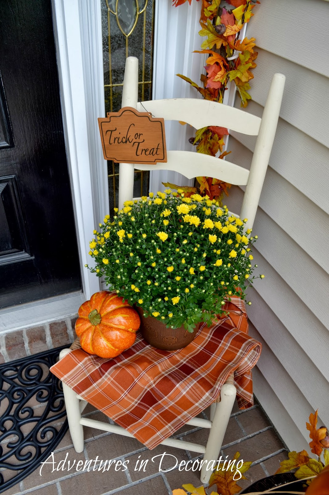 Fall Decor Ideas For Front Porch
 Adventures in Decorating Our Fall Front Porch