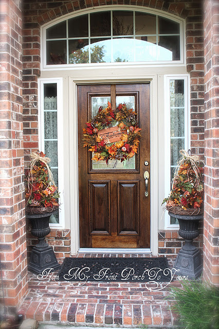 Fall Decor Ideas For Front Porch
 Fall Porch Decorating Ideas