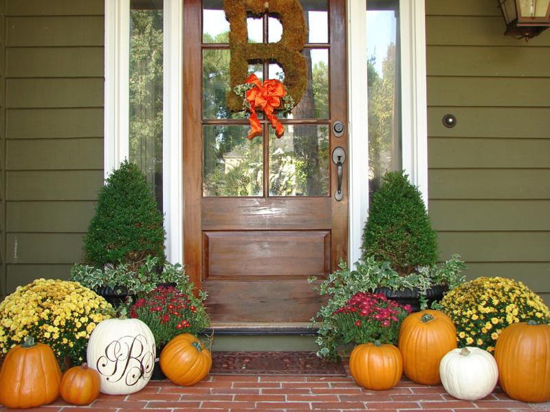 Fall Decor Ideas For Front Porch
 Sherri s Jubilee Beautiful Autumn Front Porches