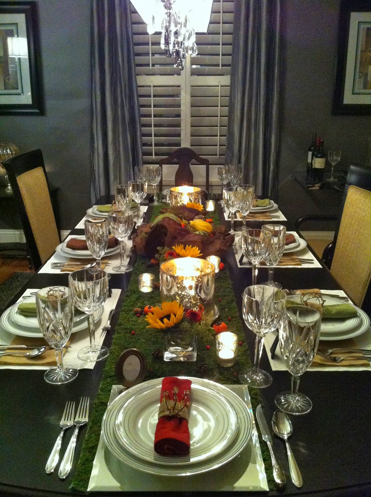 Fall Dinner Party
 The Luxe Lifestyle Fall Themed Dinner Party