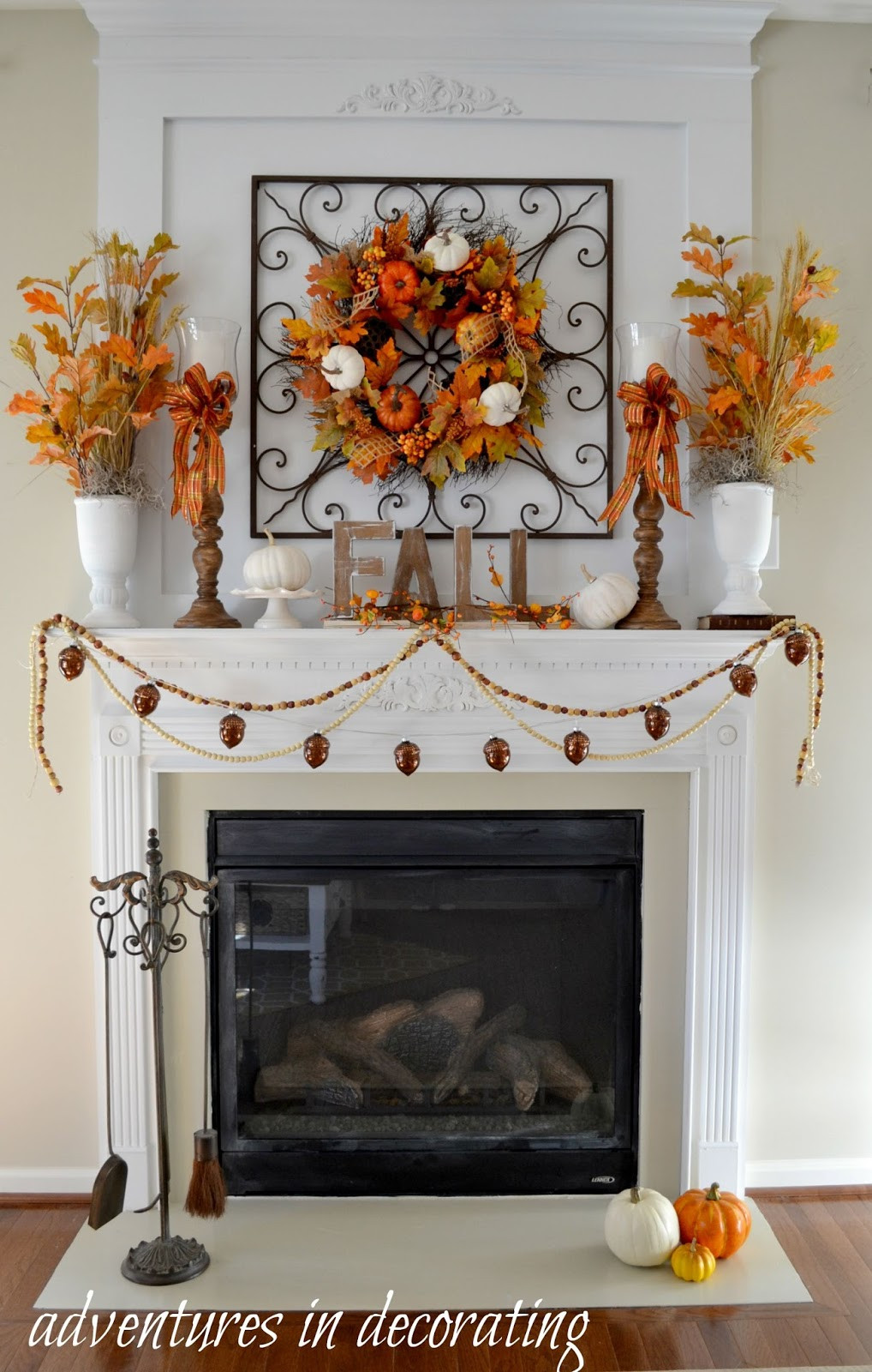 Fall Mantle Decorating Ideas
 Adventures in Decorating Kicking off Fall with Our 2015