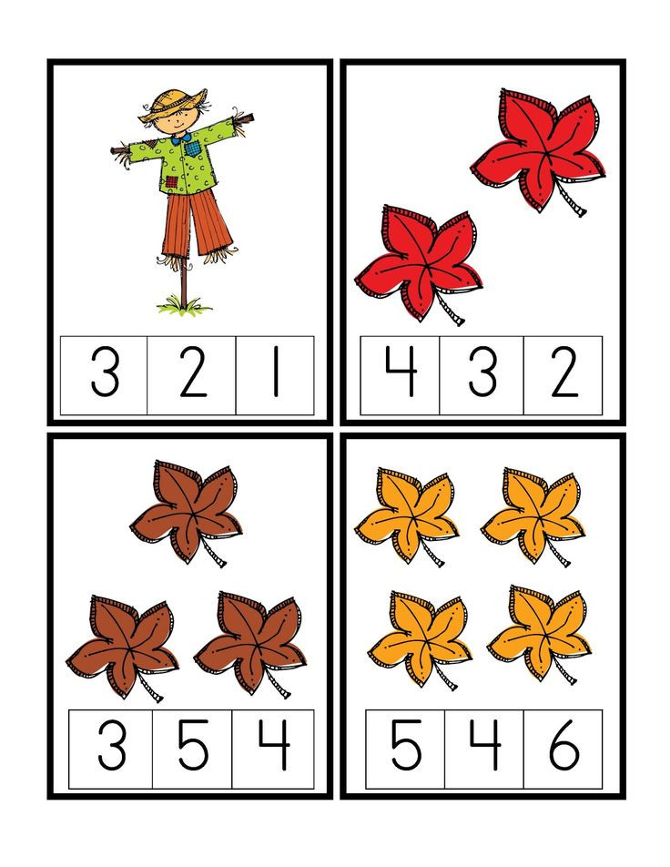 Fall Math Activities For Preschoolers
 Preschool Printables Autumn Matemàtiques