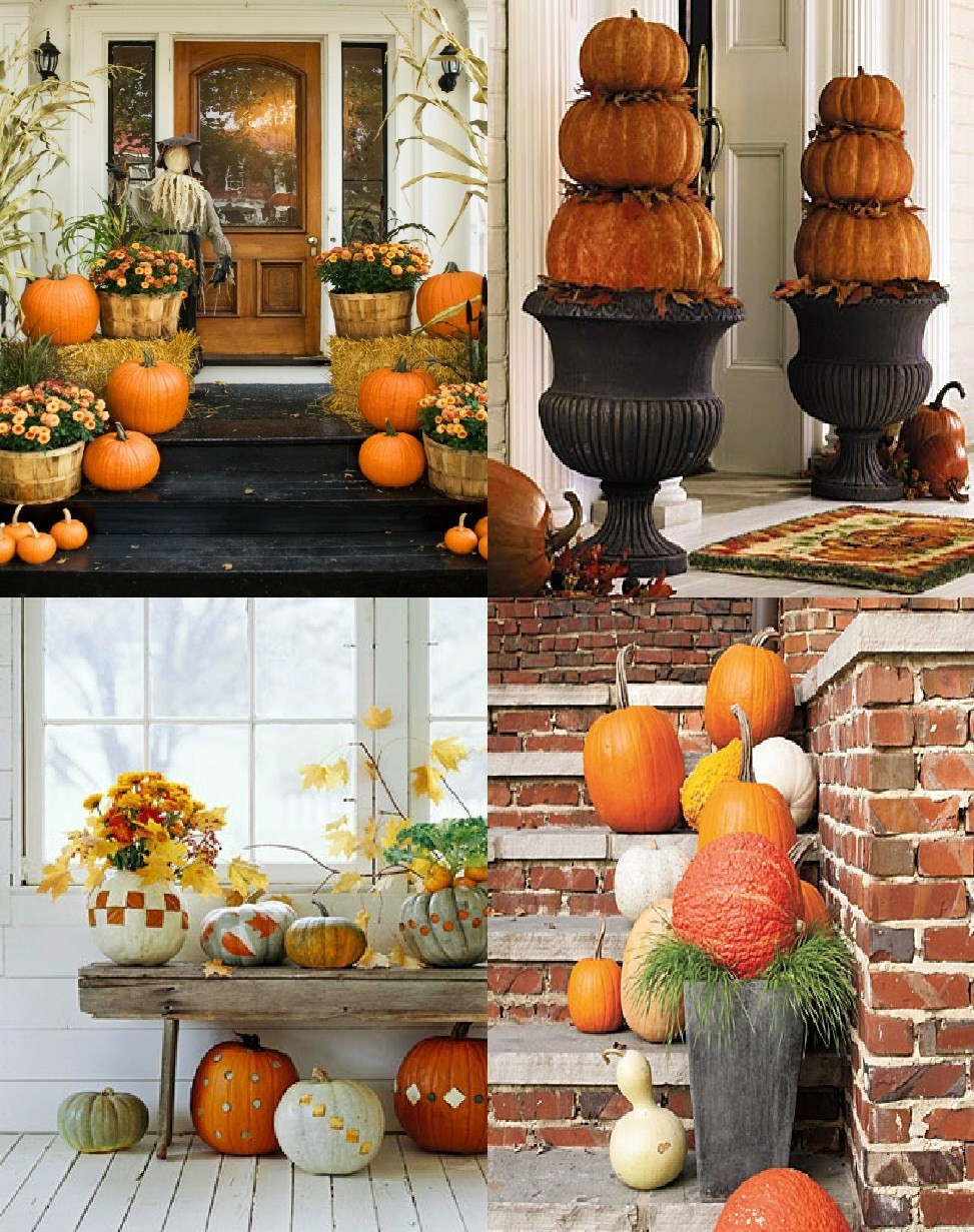 Fall Outside Decoration Ideas
 Autumn Outdoor Decorations Autumn Posters Picture